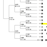 第104回全国高等学校野球選手権大会西東京大会トーナメント表抜粋