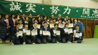 東大和高校野球部 第50期卒部式