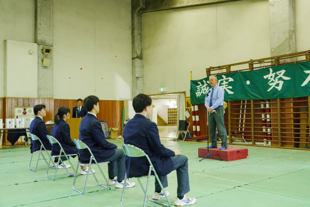 第51期卒部式　嶋田OB会長祝辞